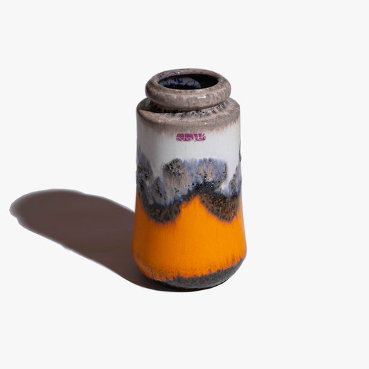 Orange and White Fat Lava 31 / SCHEURICH