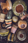 70s Ceramics :  SMALL SCENTED CANDLE