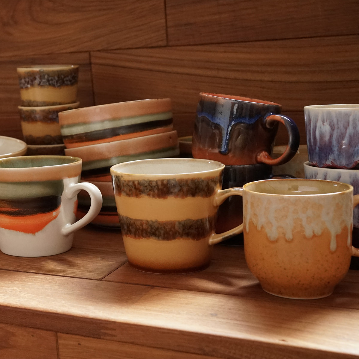 70s Ceramics : CAPPUCCINO MUG