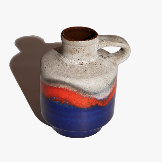 Blue and Red Fat Lava 5 / CARSTENS TONNIESHOF KERAMIK