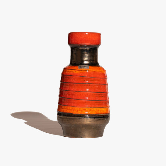 Red and Brown Fat Lava 6 / CARSTENS TONNIESHOF KERAMIK