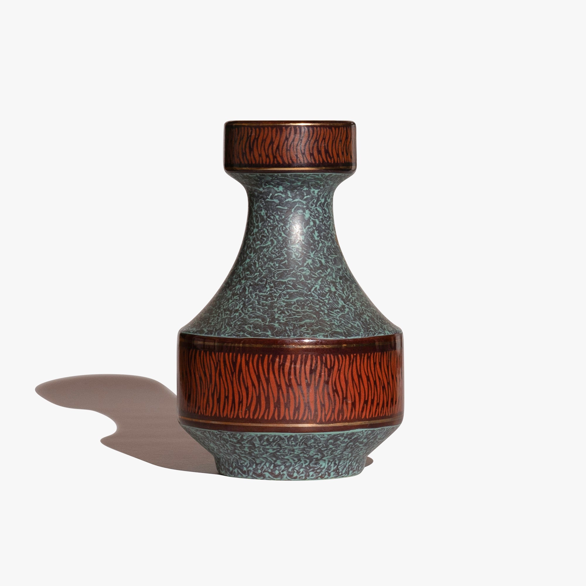 Blue-Green and Brown Fat Lava 18 / JASBA KERAMIK – Park Side Market