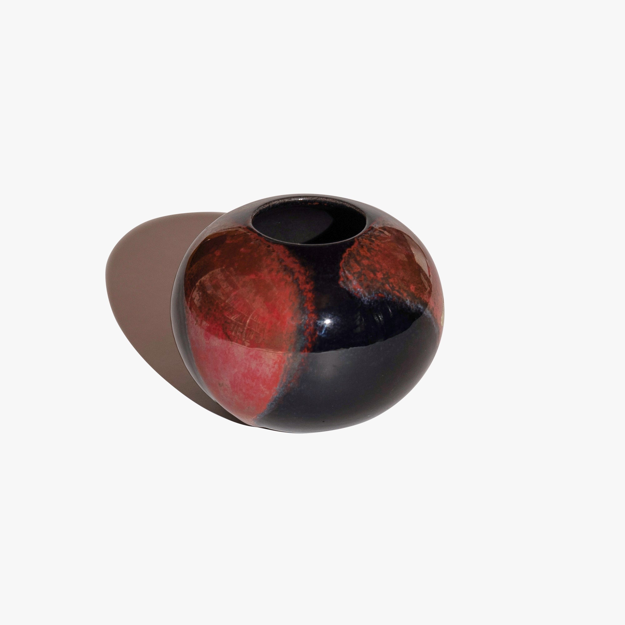 Black and Red Pink Fat Lava 22 / OTTO KERAMIC – Park Side Market