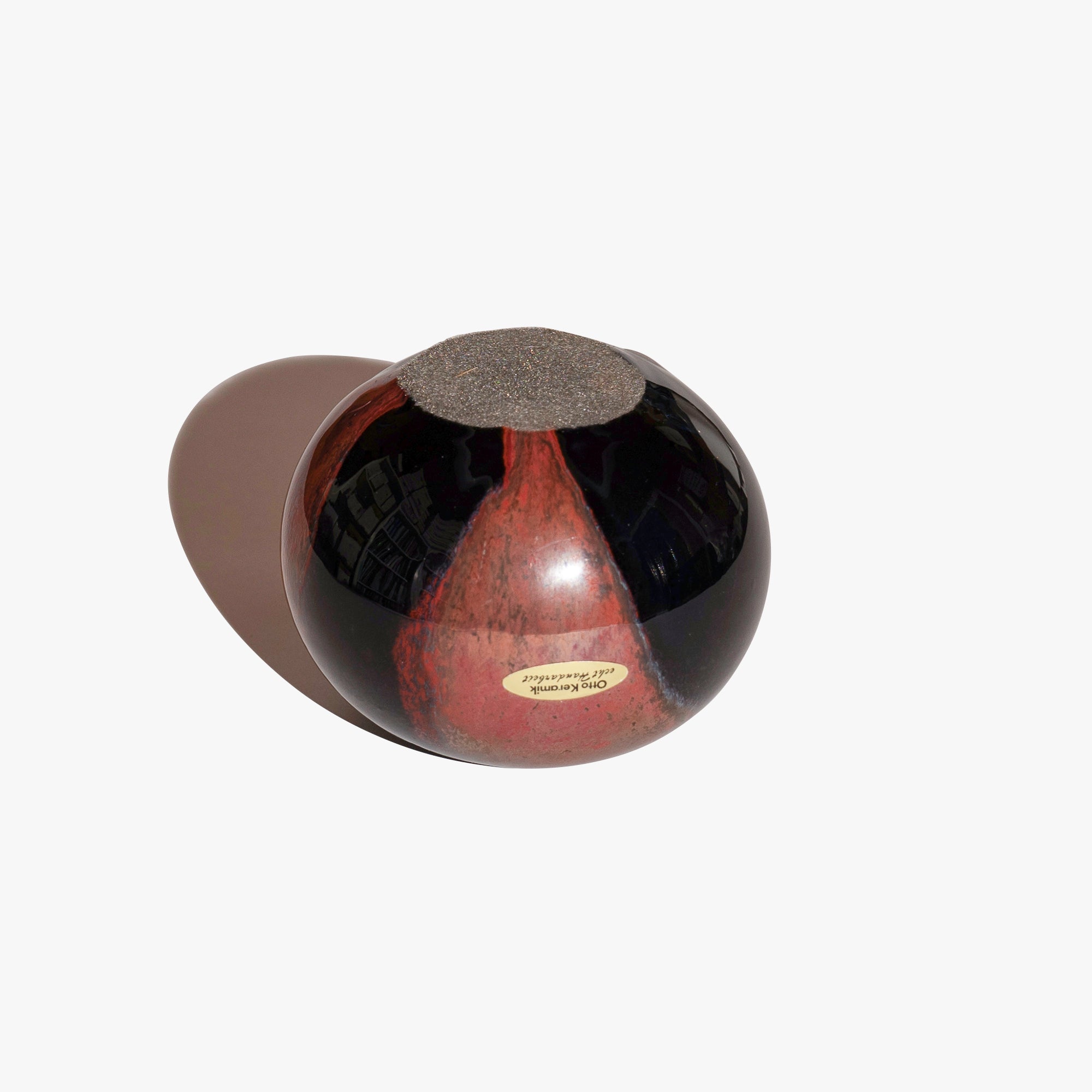 Black and Red Pink Fat Lava 22 / OTTO KERAMIC｜Park Side Market