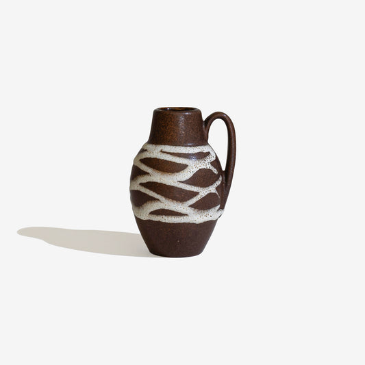 Brown and White Fat Lava 185 / SCHEURICH