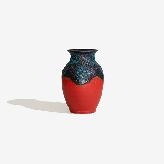 Red and Blue Fat Lava 239 / UBELACKER (U-Keramik)