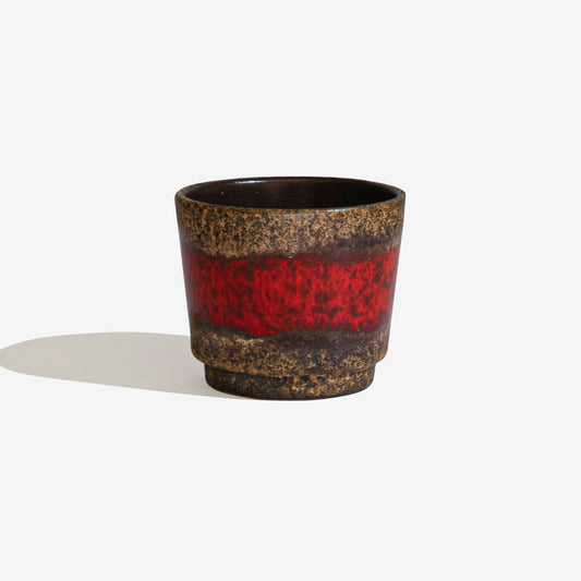 Brown and Reddish Orange Fat Lava 172 / SCHEURICH