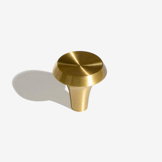 BRASS CONE FURNITURE KNOB