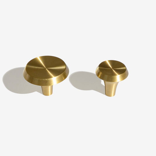 BRASS CONE FURNITURE KNOB