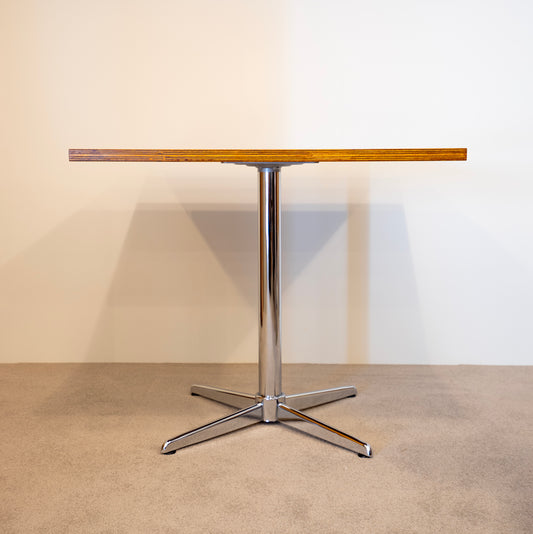 TABLE WOOD Light Brown / POLE LEG (Outlet)