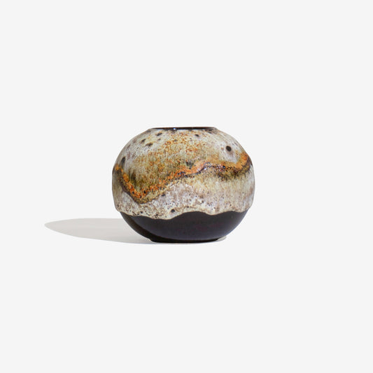 Brown and Beige Ball Fat Lava 248 / RUSCHA