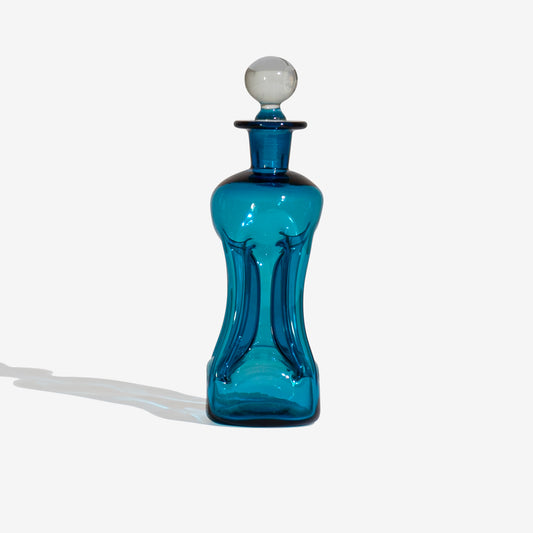 Blue HOLMEGAARD Kluk Kluk Glass Decanter 256