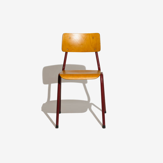 ELBE SCHOOL CHAIR RED