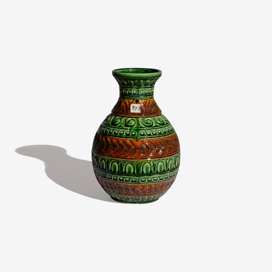 BROWN and GREEN Fat Lava 39 / BAY KERAMIK