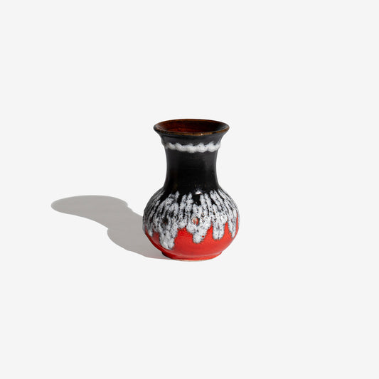 RED With WHITE Fat Lava 42 / BAY KERAMIK