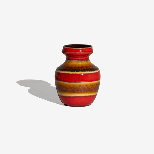 RED and BROWN Fat Lava 45 / BAY KERAMIK