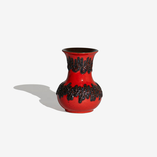 RED With BLACK Fat Lava 46 / BAY KERAMIK