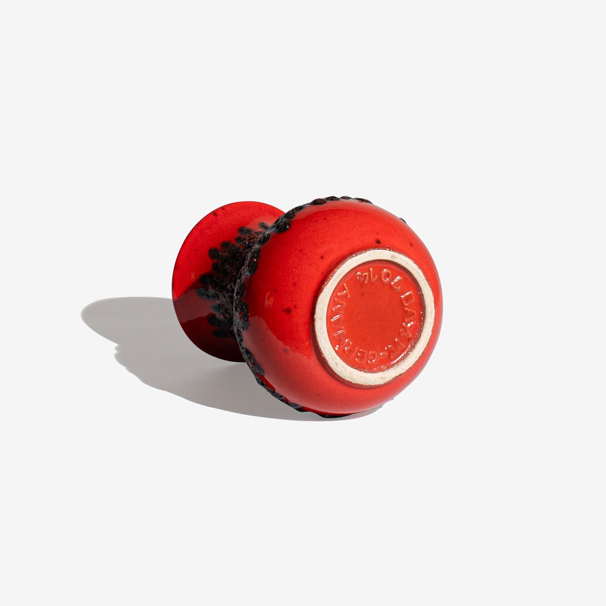 RED With BLACK Fat Lava 46 / BAY KERAMIK – Park Side Market