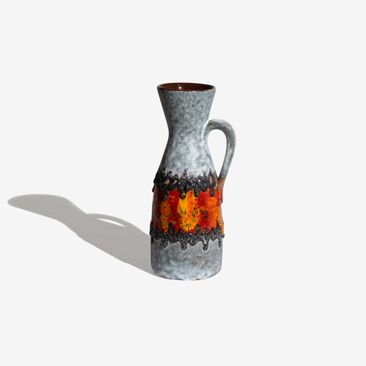 ORANGE and GRAY Fat Lava 50 / CARSTENS TONNIESHOF KERAMIK