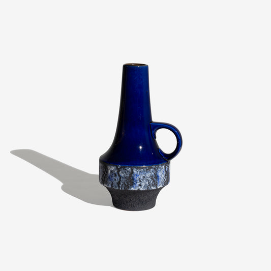 BLUE with White Fat Lava 51 / CARSTENS TONNIESHOF KERAMIK