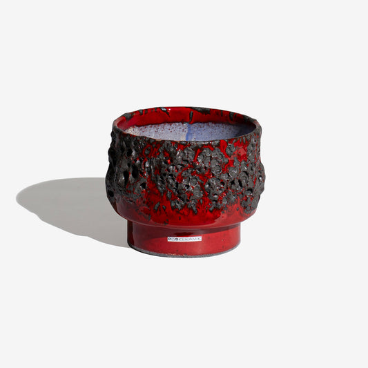 RED and BLACK Fat Lava 92 / OTTO KERAMIC