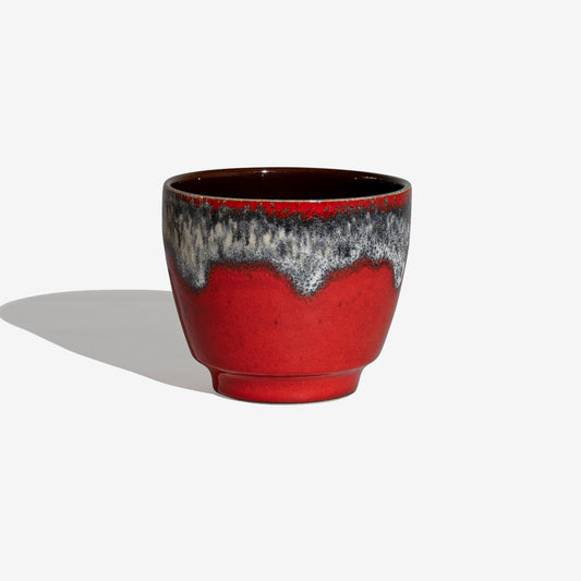 RED and WHITE Fat Lava 97 / BAY KERAMIK