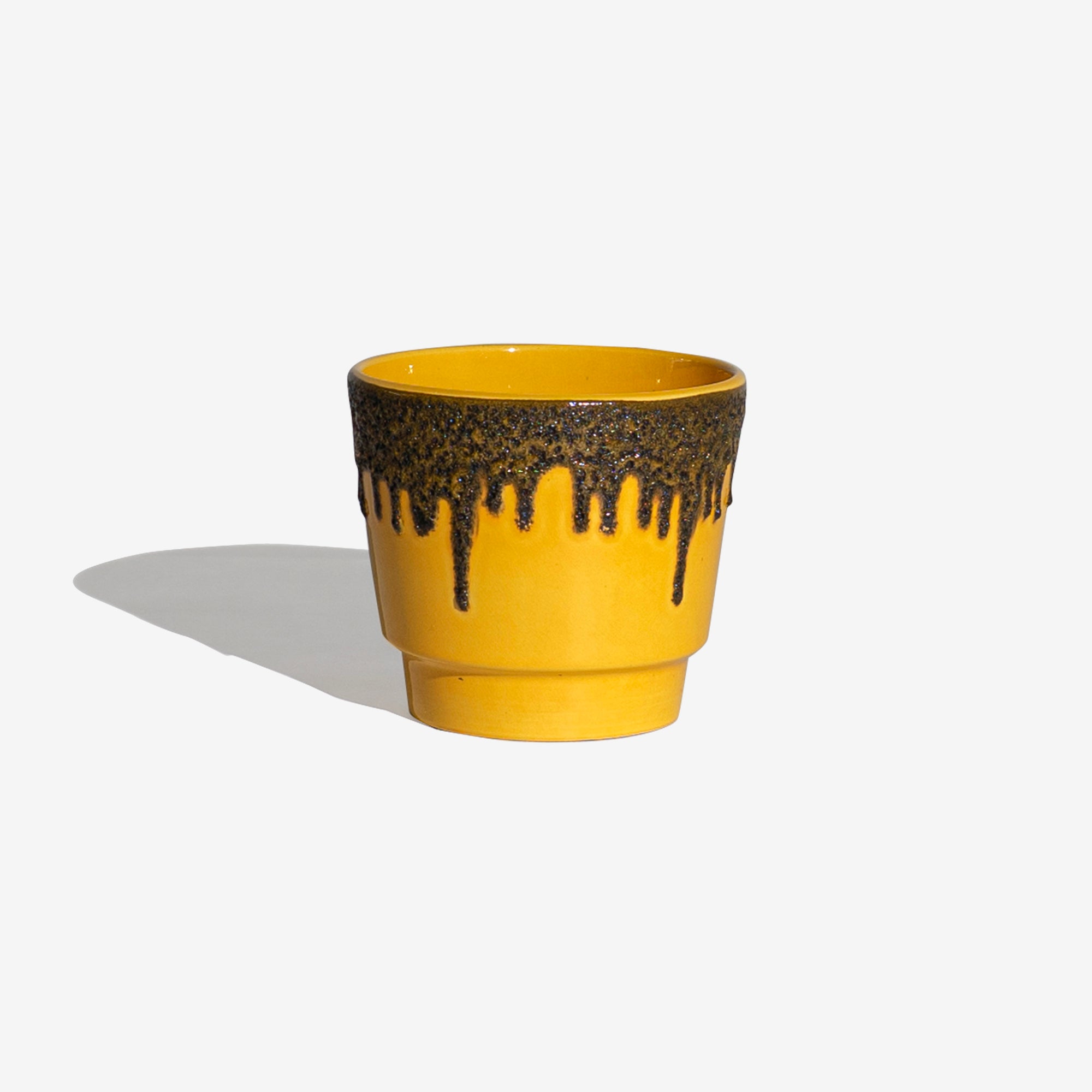 fatlava Fohr社　花器　黄色　花瓶　fat lava YELLOW and BLACK Fat Lava 125 / FOHR – Park Side Market