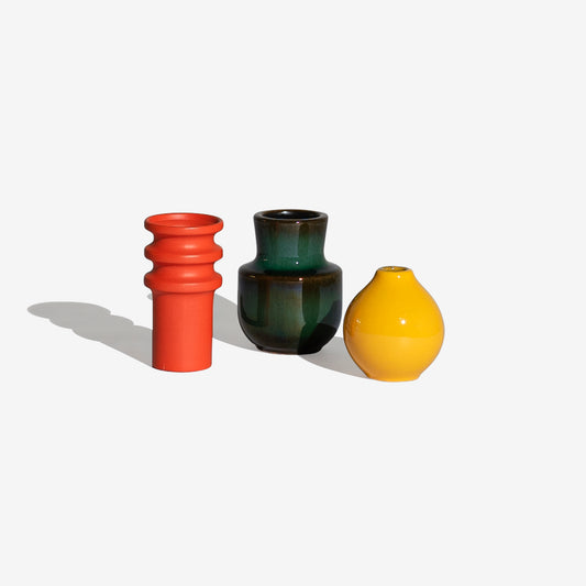 YELLOW and GREEN, ORANGE Fat Lava 127 / SCHEURICH&STEULER