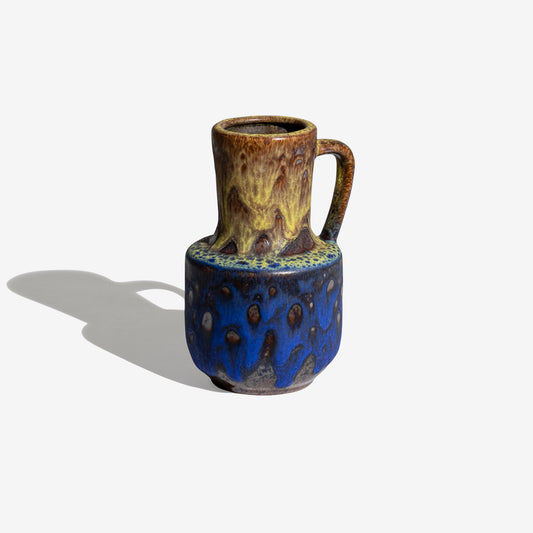 BLUE and YELLOW Fat Lava 131 / STEULER KERAMIK