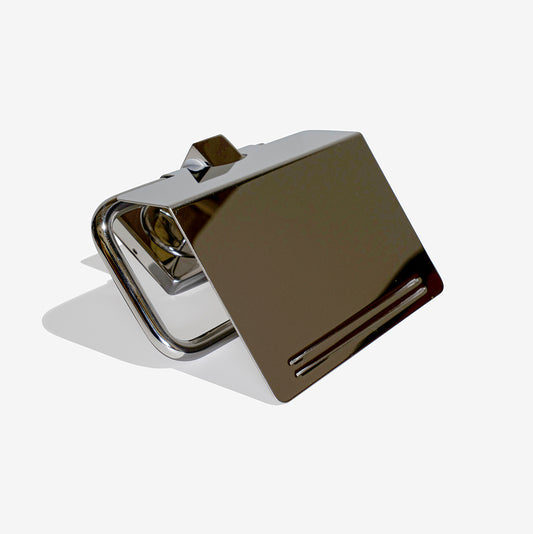 POLISHED TOILET PAPER HOLDER