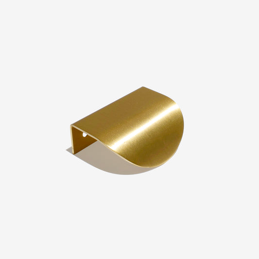 BRASS EDGE PULL HANDLE