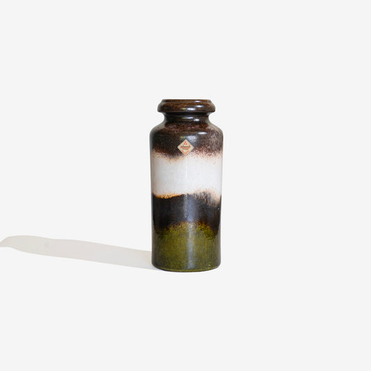 White Green and Brown Fat Lava 229 / SCHEURICH