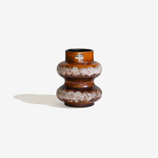 Brown and White Fat Lava 213 / SPARA KERAMIK