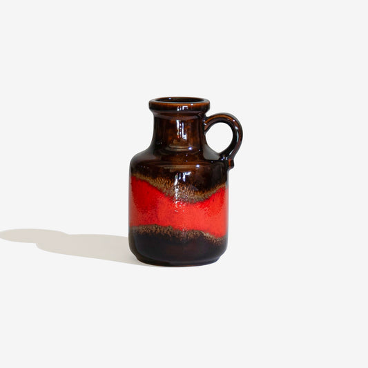 Brown and Orange Fat Lava 181 / SCHEURICH