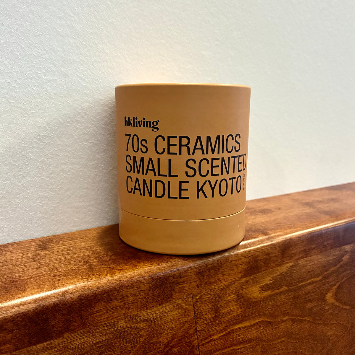 70s Ceramics :  SMALL SCENTED CANDLE
