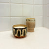 70s Ceramics :  SMALL SCENTED CANDLE