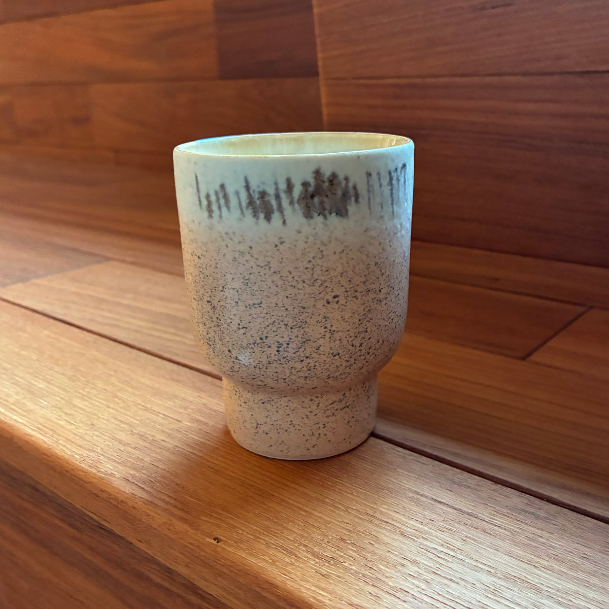 70s Ceramics :  SMALL SCENTED CANDLE