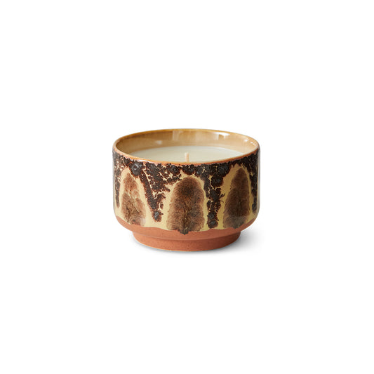 70s Ceramics : SMALL SCENTED CANDLE